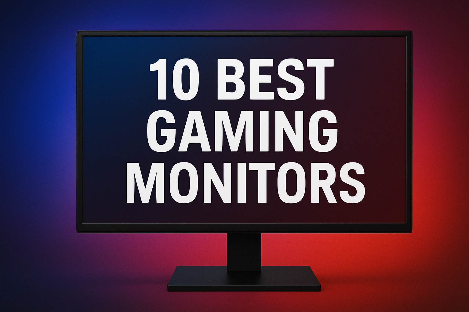 Top 10 best gaming monitors and with links