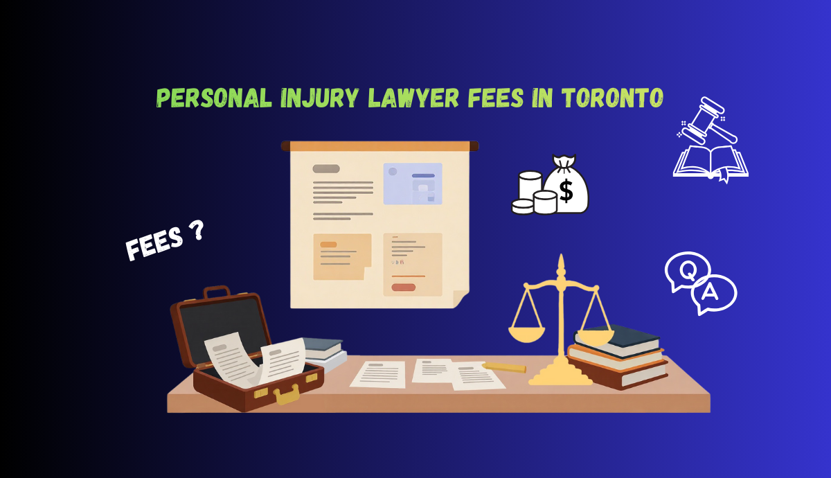 Personal injury lawyer fees in Toronto
